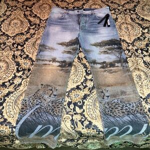 Authentic AMIRI Premium Denim – Printed Safari Edition from PF23 collection